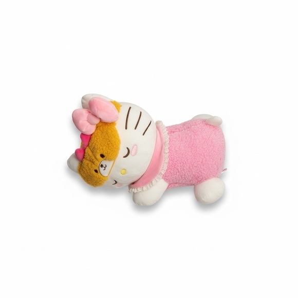 Hello Kitty Other - Hello Kitty Pink and Yellow Plush Doll